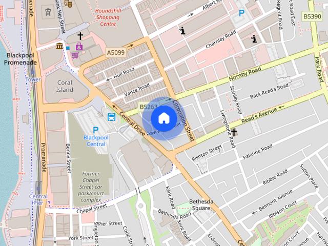 Apartment for rent in Foxhall, Blackpool