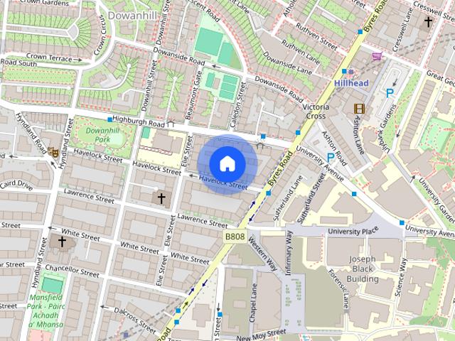 Apartment for rent in Partickhill, Glasgow
