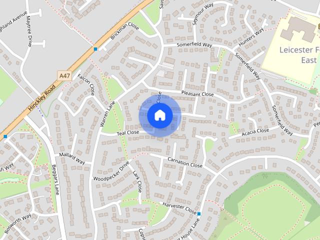 House for rent in Leicester Forest East, Blaby