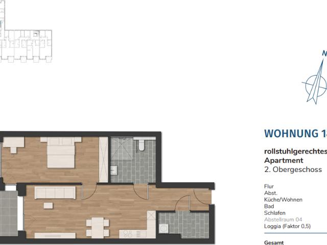 Etagenwohnung kaufen in Wilhelmshaven, Innenstadt