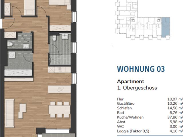 Etagenwohnung kaufen in Wilhelmshaven, Innenstadt