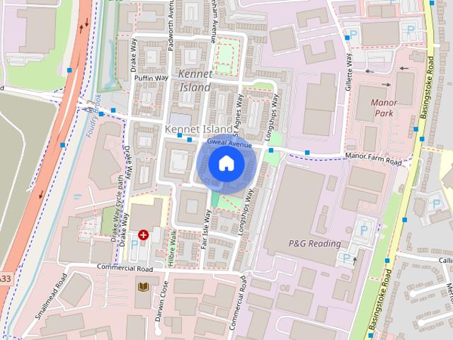 Apartment for rent in Kennet Island, Reading