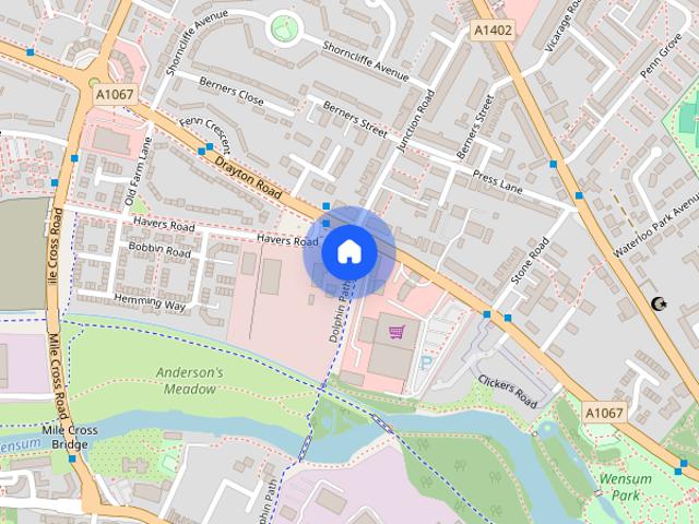 House for rent in Mile Cross, East Bank