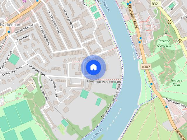 Apartment for rent in Petersham, Greater London