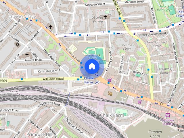 Apartment for rent in Belsize Park, Primrose Hill