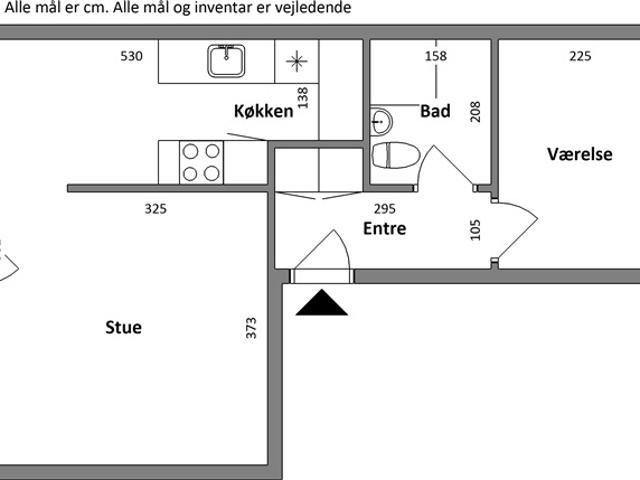 Lejlighed til leje i Viborg, Århus