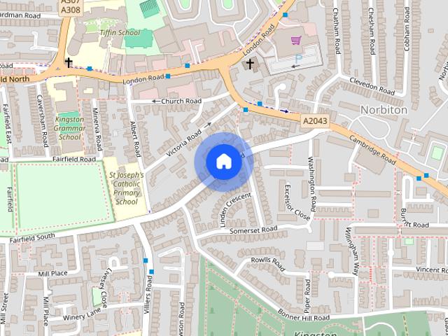 Apartment for rent in Kingston Upon Thames, Norbiton