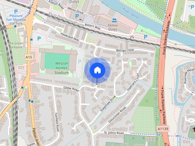 House for rent in New Fletton, Peterborough
