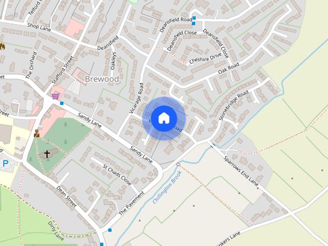 House for rent in Great Chatwell, Staffordshire