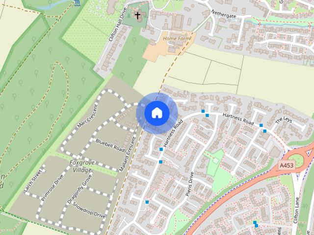 House for rent in Clifton, City of Nottingham