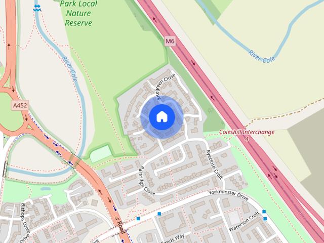 House for rent in Bacon's End, Chelmsley Wood