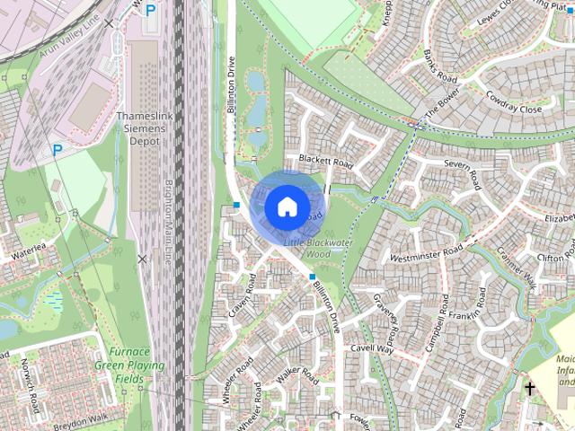 House for rent in Glynde, West Sussex