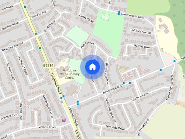 House for rent in Nuttall, Bury