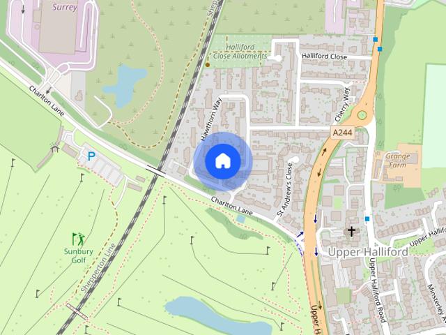 Apartment for rent in Lower Halliford, Surrey