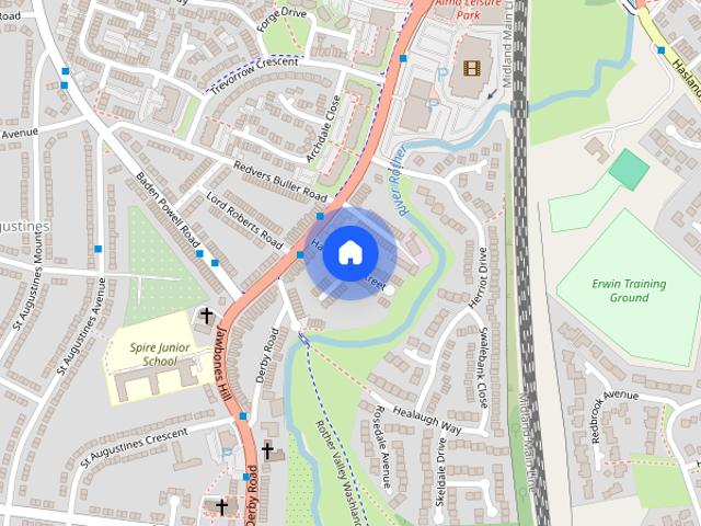 House for rent in Loundsley Green, East Midlands