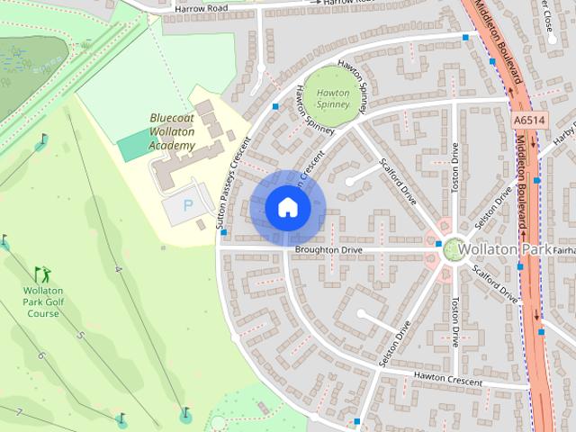 House for rent in Wollaton Park, Haddon