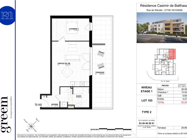 Appartement vente à Thionville, Hayange