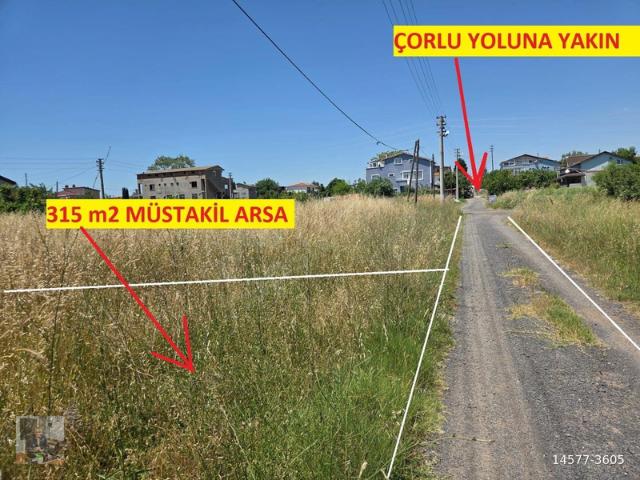 Yenice Mahallesi, Çorlu içerisinde satılık Arsa