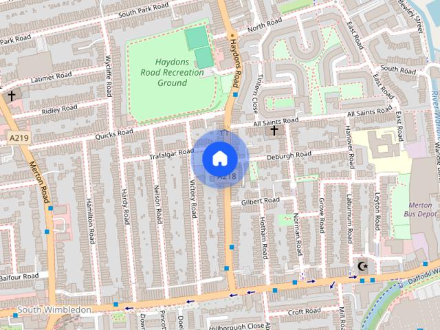 Apartment for rent in London Borough of Merton, South Wimbledon