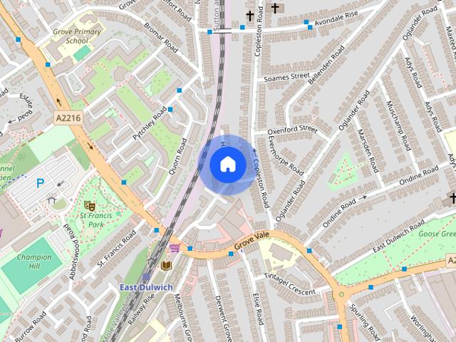 Apartment for rent in Bellenden, Greater London