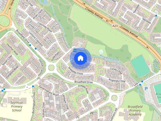 Apartment for rent in Broadfield, Glynde