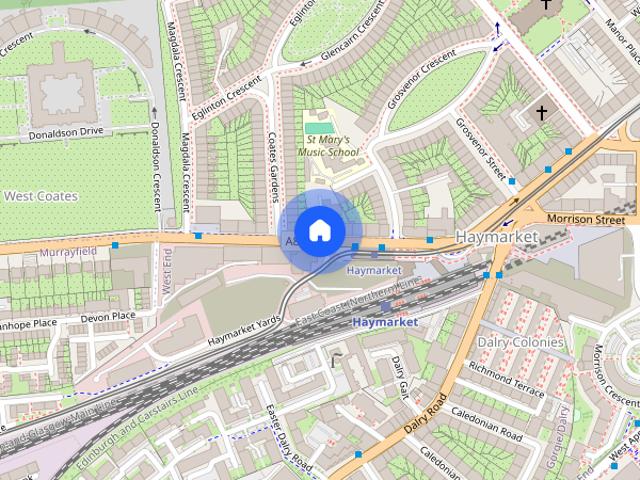 Apartment for rent in Haymarket, Scotland