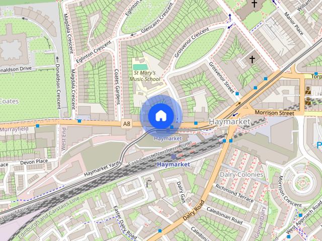 Apartment for rent in Haymarket, Scotland