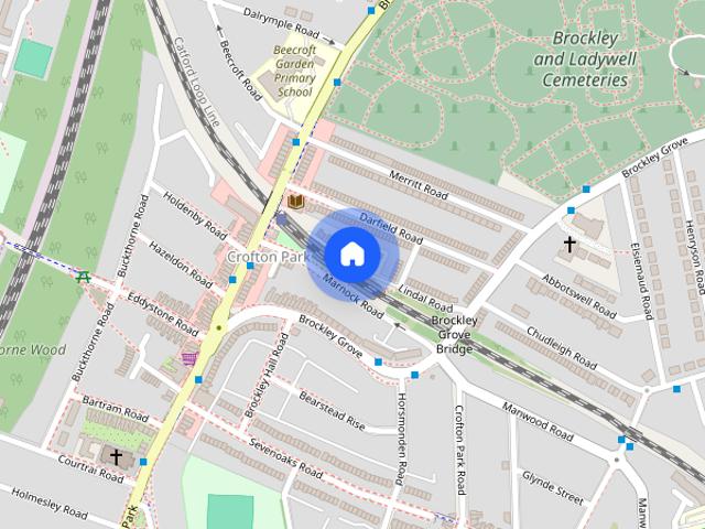 House for rent in London Borough of Lewisham, Brockley