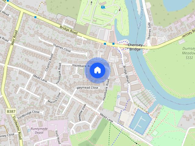 Apartment for rent in Chertsey, Runnymede