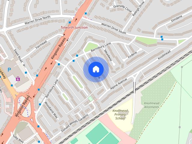 House for rent in Tolworth, Greater London