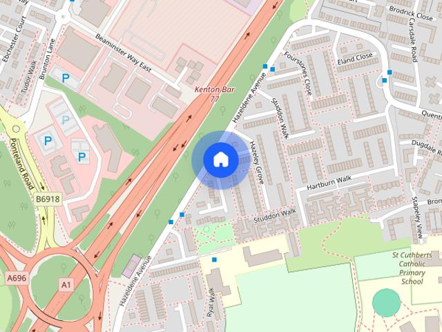 House for rent in Blakelaw, Newcastle upon Tyne