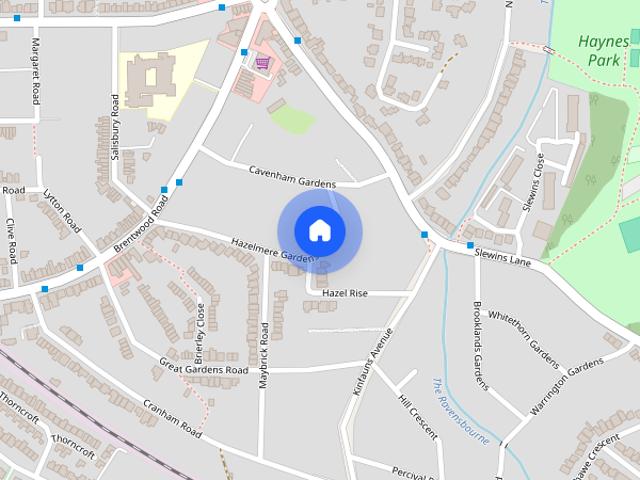 Apartment for rent in Gidea Park, Greater London