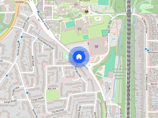 Apartment for rent in Three Bridges, Glynde