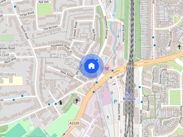 House for rent in Three Bridges, Crawley
