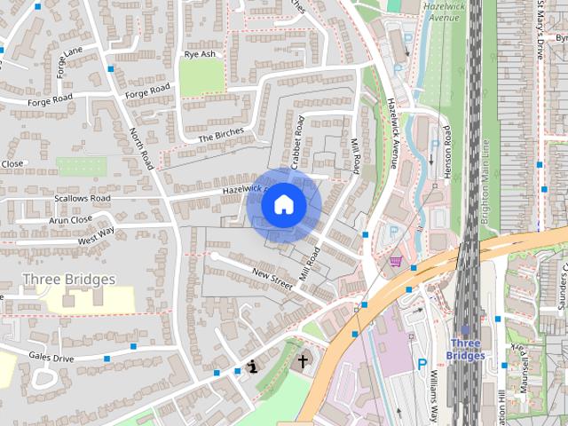 House for rent in Three Bridges, Glynde
