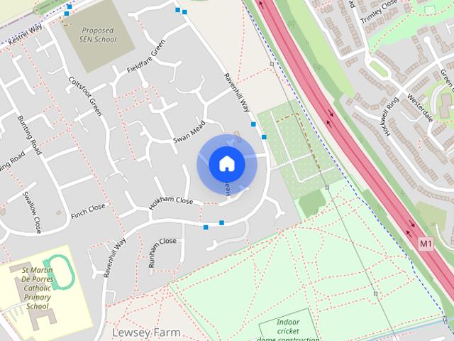 House for rent in Lewsey Farm, Luton