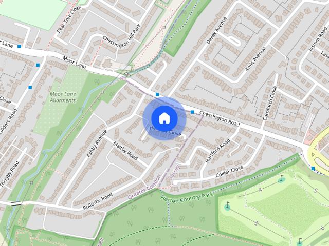 House for rent in West Ewell, Surrey