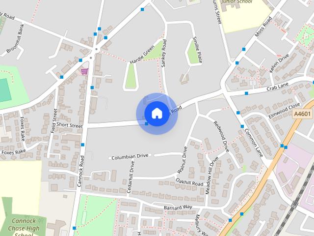 House for rent in Broomhill, Chadsmoor