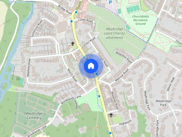 Apartment for rent in Weybridge, Elmbridge
