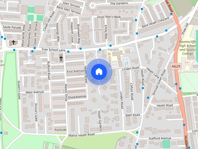 House for rent in Heath, Savile Park
