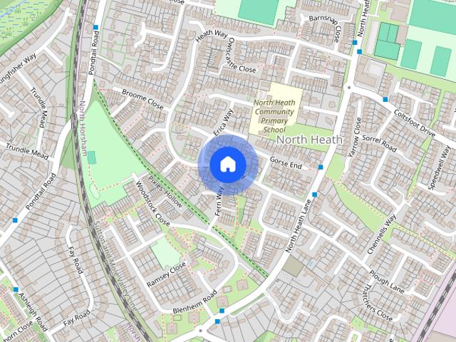 House for rent in North Horsham, Horsham