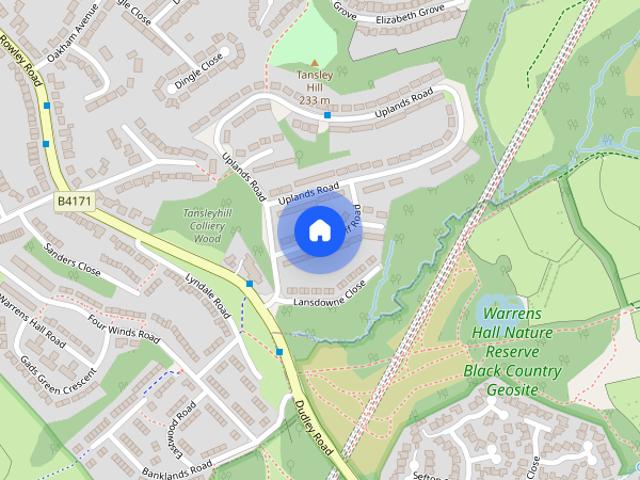 House for rent in Dixons Green, West Midlands