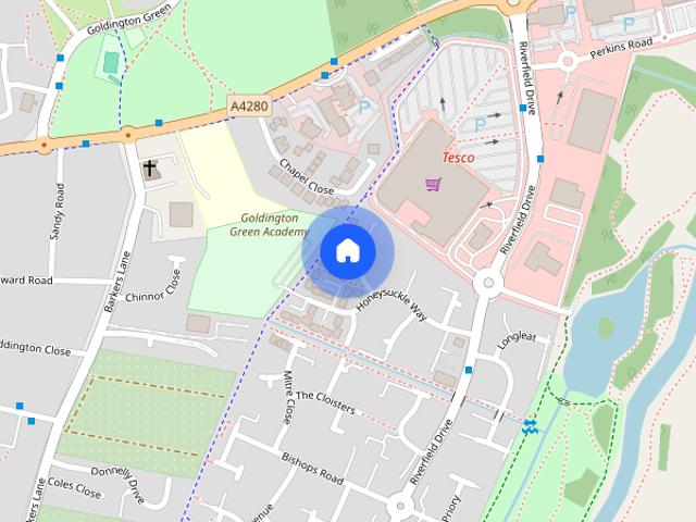 House for rent in Newnham, Bedford