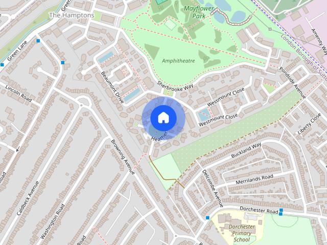 House for rent in Worcester Park, Greater London