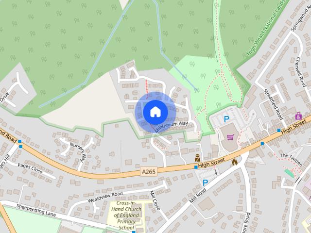 Apartment for rent in Holy Cross Priory Village, Wealden