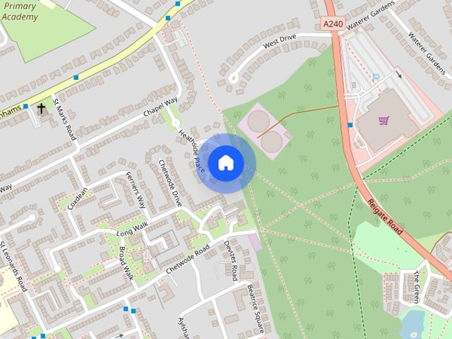House for rent in Burgh Heath, Reigate and Banstead