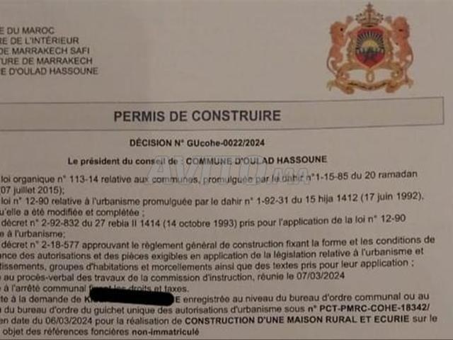 Propriété vente à Fès