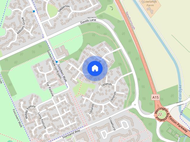 House for rent in New Werrington, Peterborough
