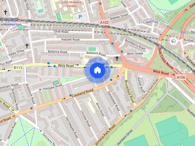 Apartment for rent in Homerton, Greater London