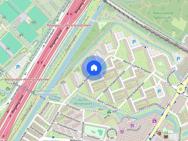 Appartement te huur in Diemen-Centrum, Diemen